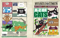 Nursery Times Crinkly Newspaper - A-Z of Cats