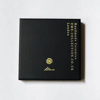 Incense & Smudging Dish - Black Stoneware and Gold Dome