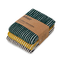 Reusable & Eco-Friendly Cotton Dishcloths - Ribbed Citrus