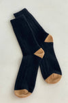 Extended Cashmere Classic Socks - Black