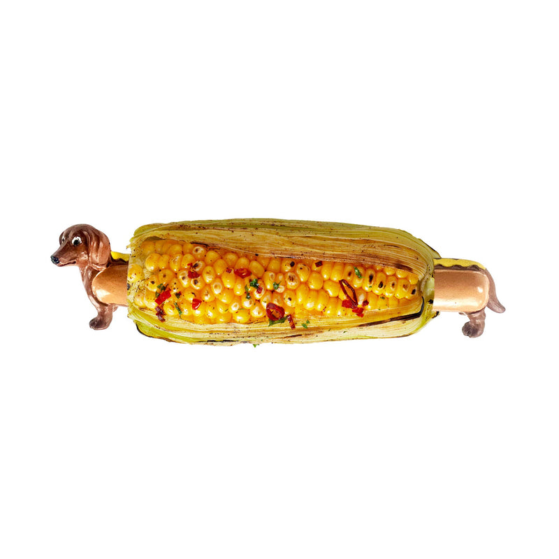 Outset Set of 8 Daschund Corn Holder, 1” x 2.5” x 1”