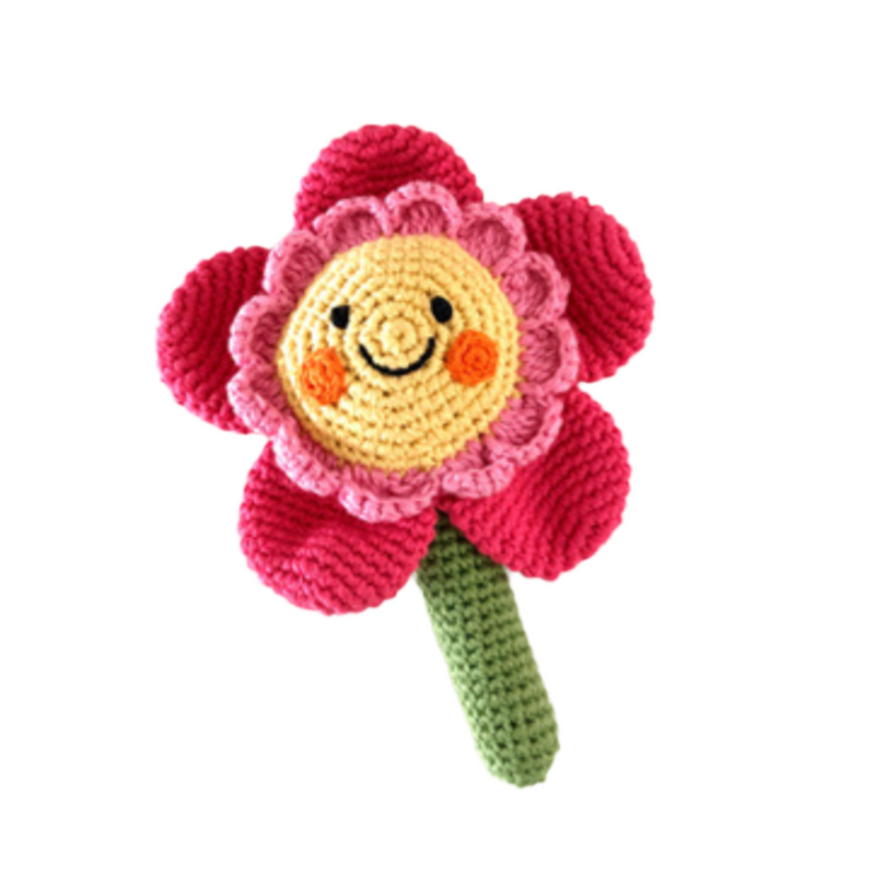 Friendly Flower Rattle