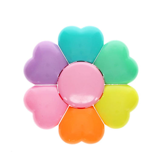 Flower Shaped Highlighter Set