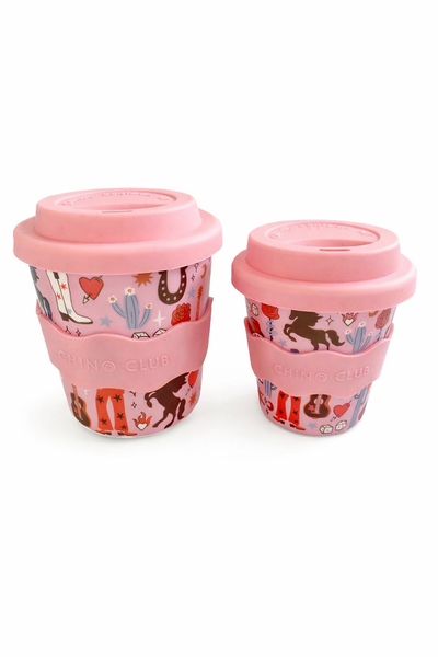 Cowgirl Chino Cup 8oz - Straw Included