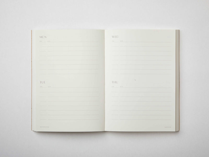 365 Undated Planner - Moss Green