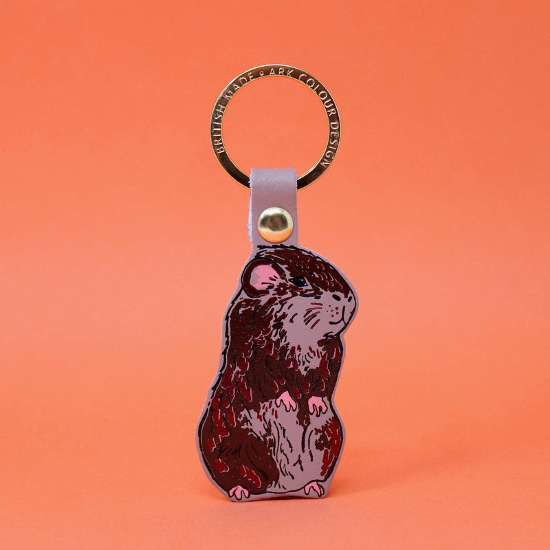 Guinea Pig Keyring - Nude