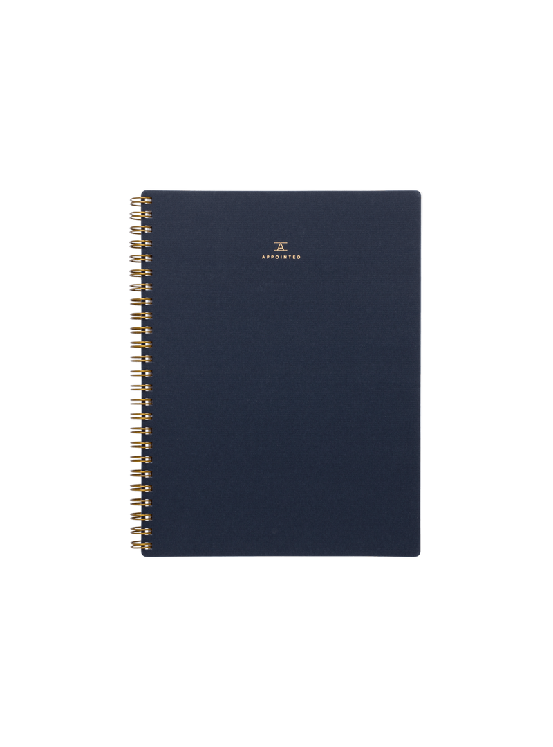 The Workbook - Oxford Blue: Blank