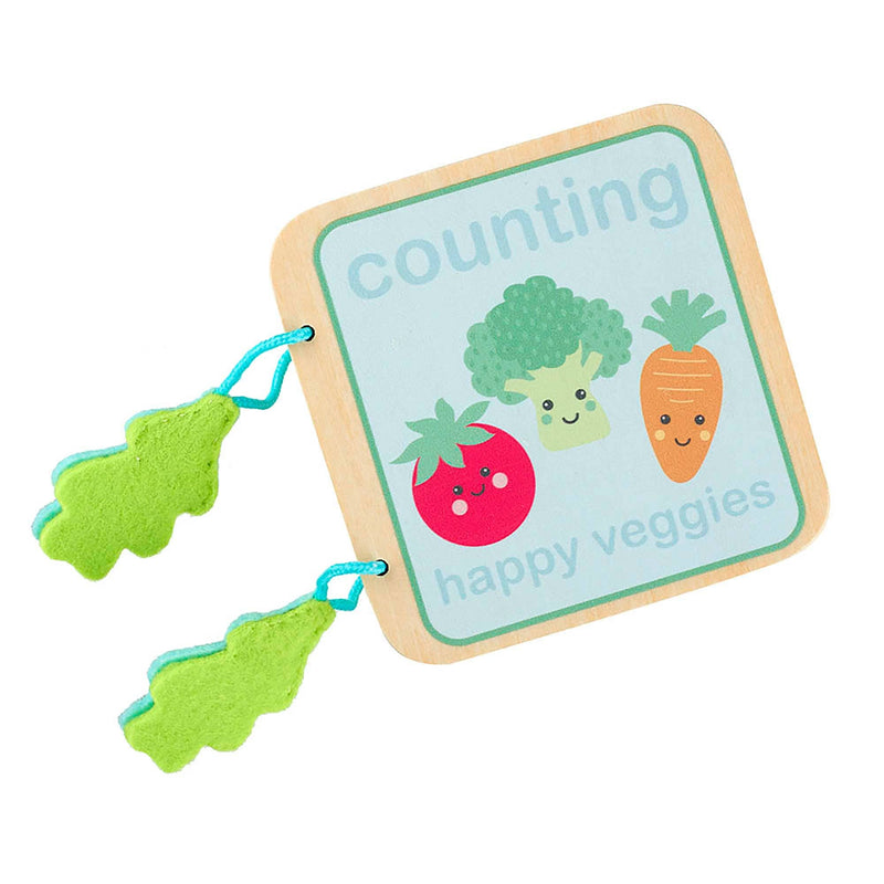 Happy Wooden Veggies Counting Book