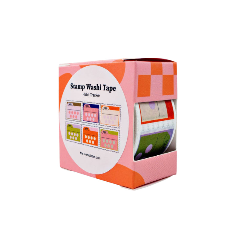 Habit Tracker Stamp Washi Tape