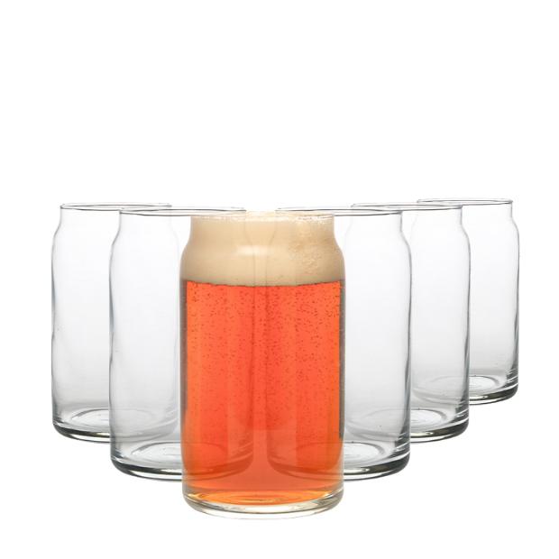 Beer Can Glass Tumbler - 450ml