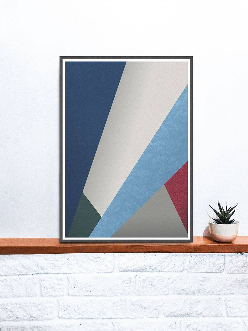 The Underdog Print Shop - Seasonal Geometric Abstract Gallery Wall