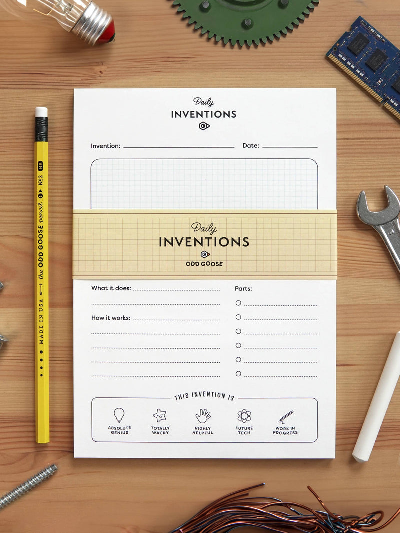 Daily Inventions Creative STEM Notepad