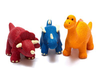 Natural Rubber Diplodocus Bath Toy and Teether