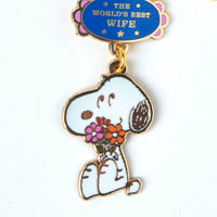 Peanuts World's Best Wife Keyring