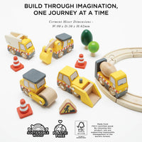 Construction Toy Cars, Trucks & Diggers Set