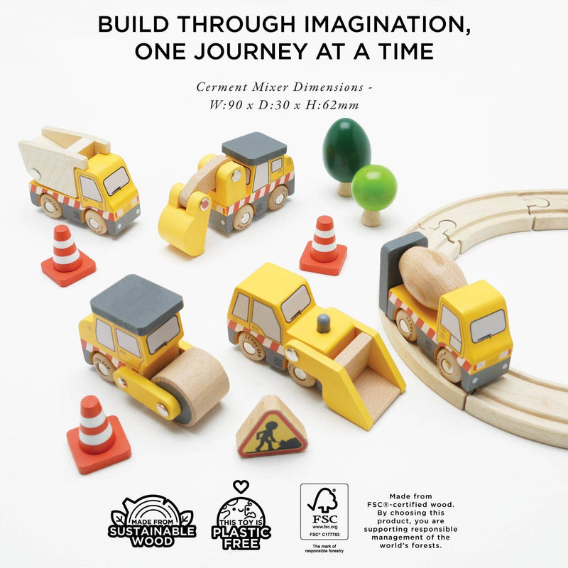 Construction Toy Cars, Trucks & Diggers Set