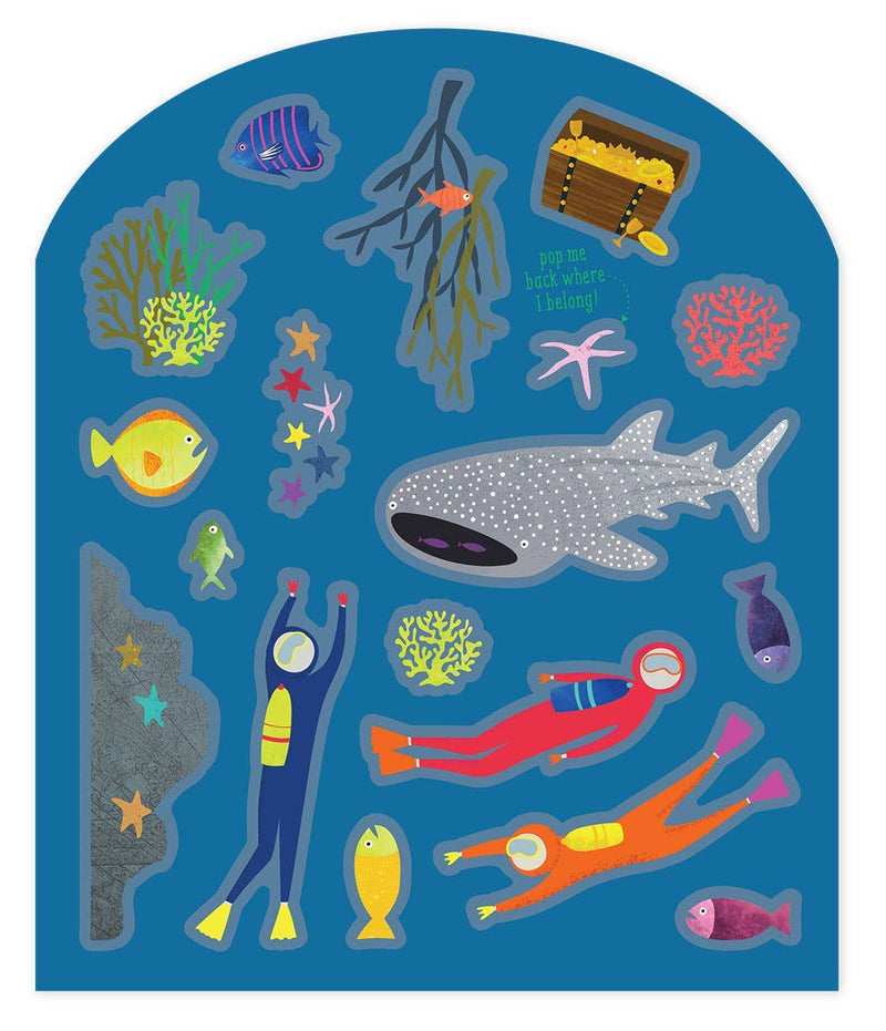 Deep Sea Stick & Play Book