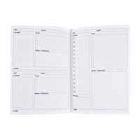 Beams Undated Daily Planner Book