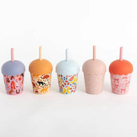 Bows Mini Smoothie Cup & Straw