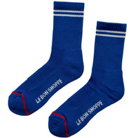Boyfriend Socks - Cobalt
