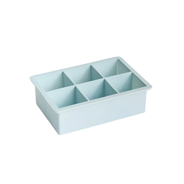 Ice Cube Tray - 6 Cubes XXL - Ice Blue