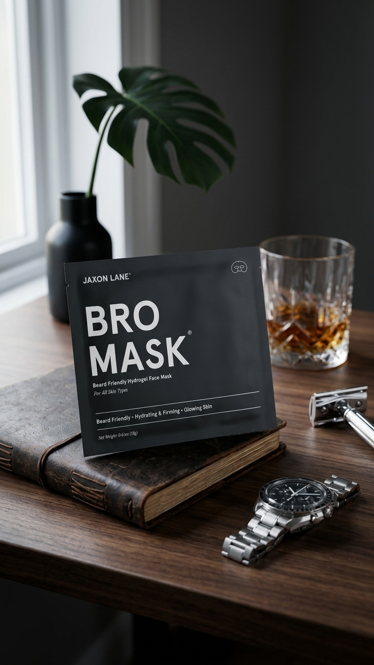Bro Mask Half Mask Beard Friendly Sheet Mask (Single)