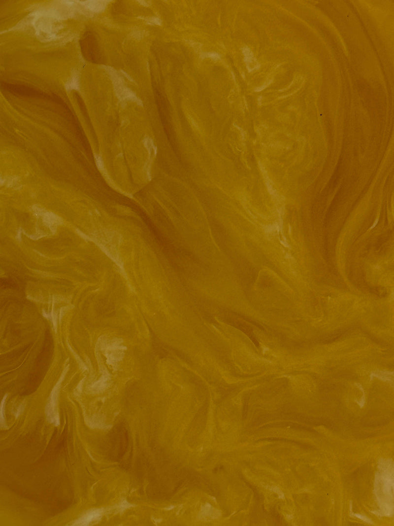 Resin Coaster - Yellow