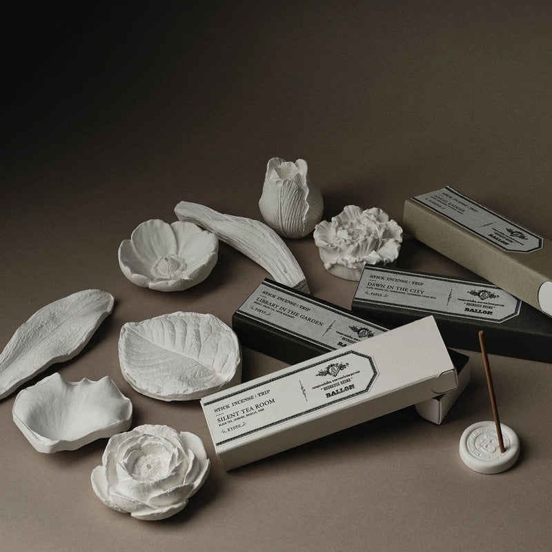 Incense Holder - Hydrangea Leaf