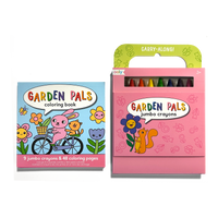 Carry-Along: Coloring Book Set - Garden Pals (10 PC Set)