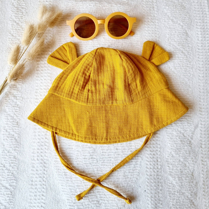 Hydrophilic Baby Sun Hat - Ochre