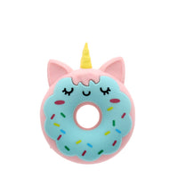 Adorable animal doughnut eraser - Unicorn
