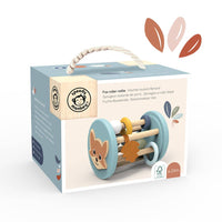 Big Wooden Roller Rattle