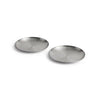 Outdoor Market Steel Plate - Medium - Set Of 2