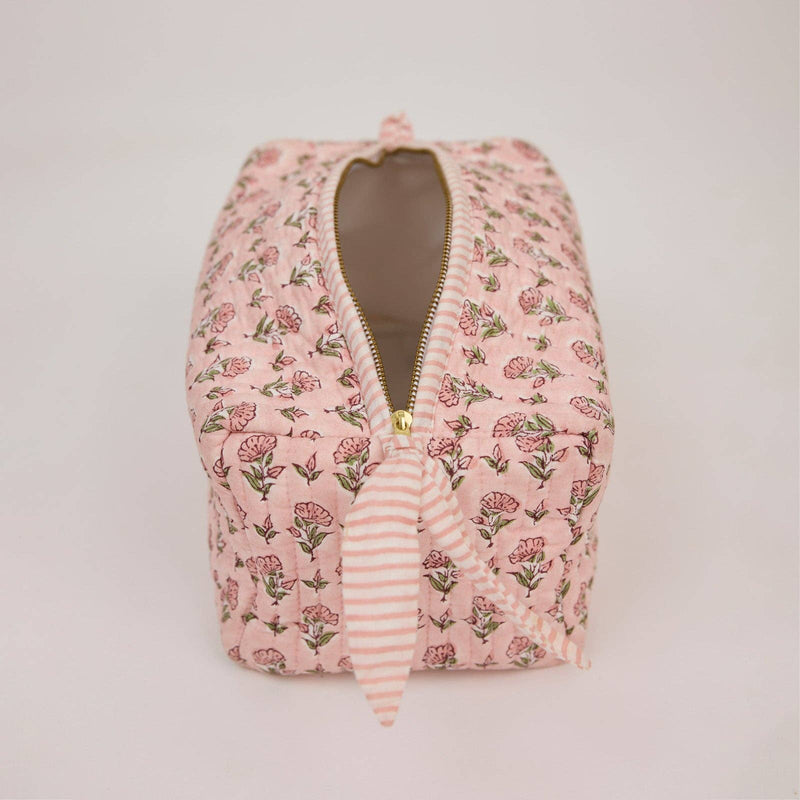 Large Toiletry Bag - Ditsy Floral Blush