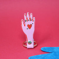 Papa Key Fob - Acid Green