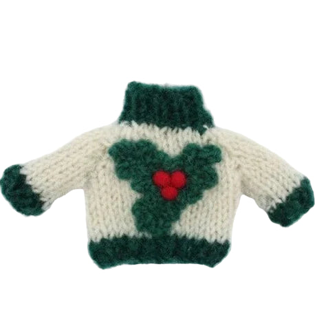 Christmas Jumper Decoration - Holly