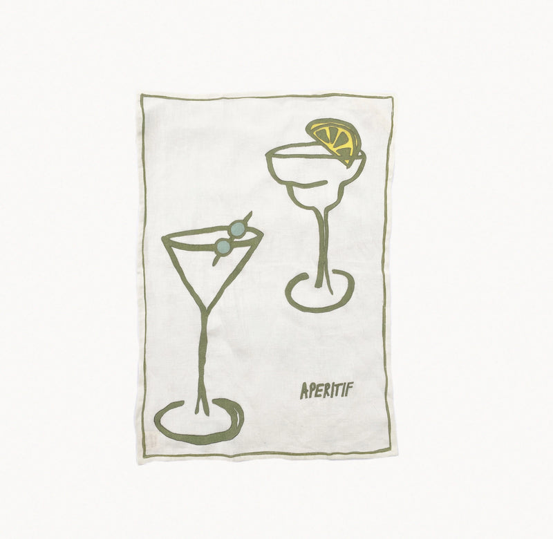 Aperitif Tea Towel