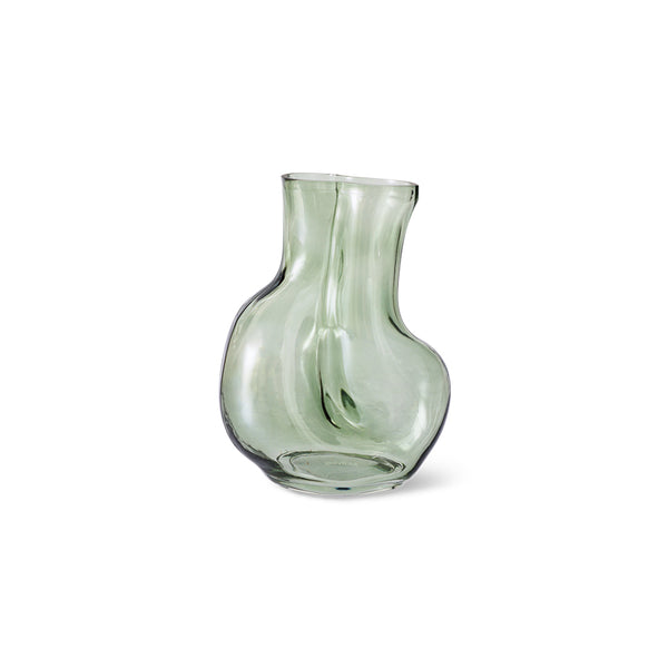 Gleam Glass Vase - Olive
