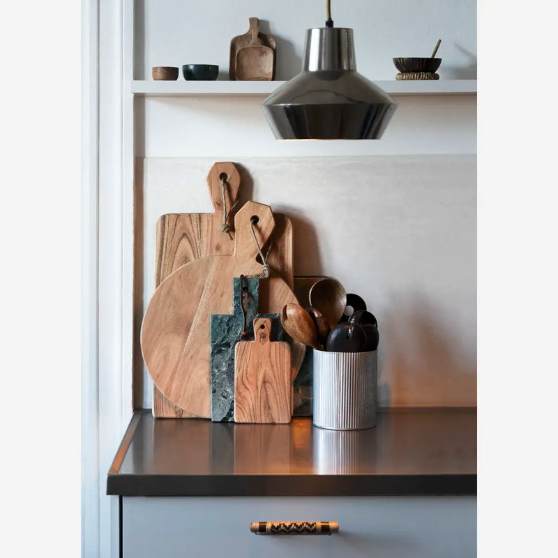 Madam Stoltz - Marble Chopping Board (Dark Green)