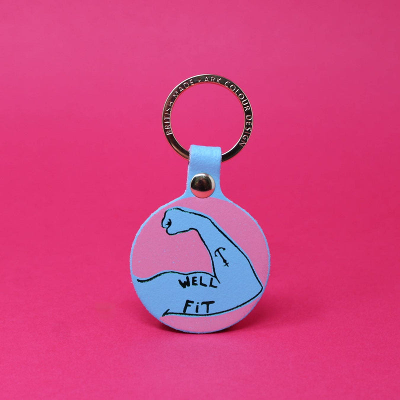 Well Fit Key Fob - Magenta