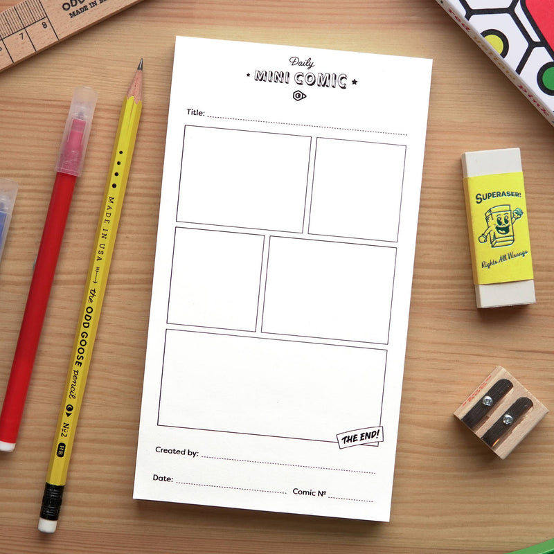 Daily Mini Comic Creative Drawing Notepad