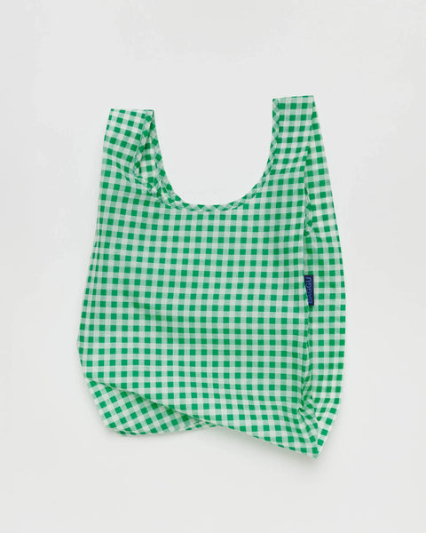 Baggu Baby Green Gingham bag