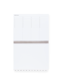 2026 Weekly Task Planner: Oxford Blue / None