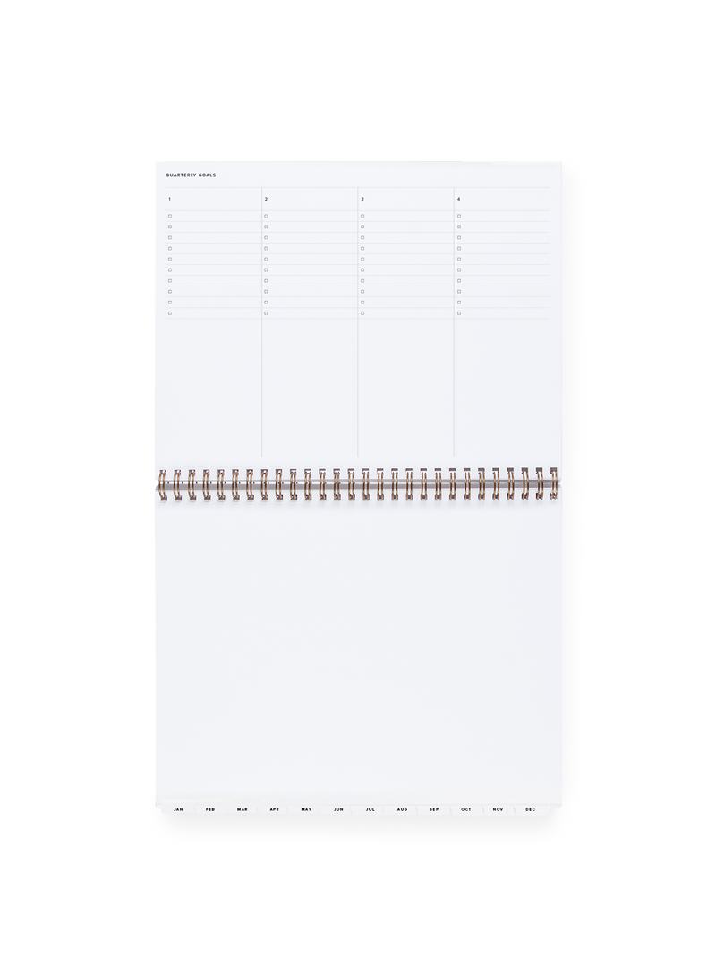 2026 Weekly Task Planner: Oxford Blue / None