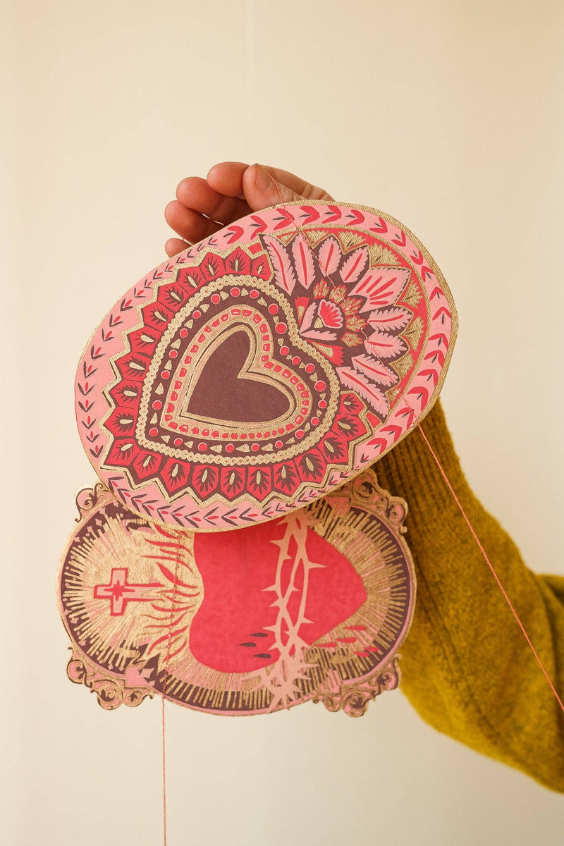 Saint Valentine Sewn Garland