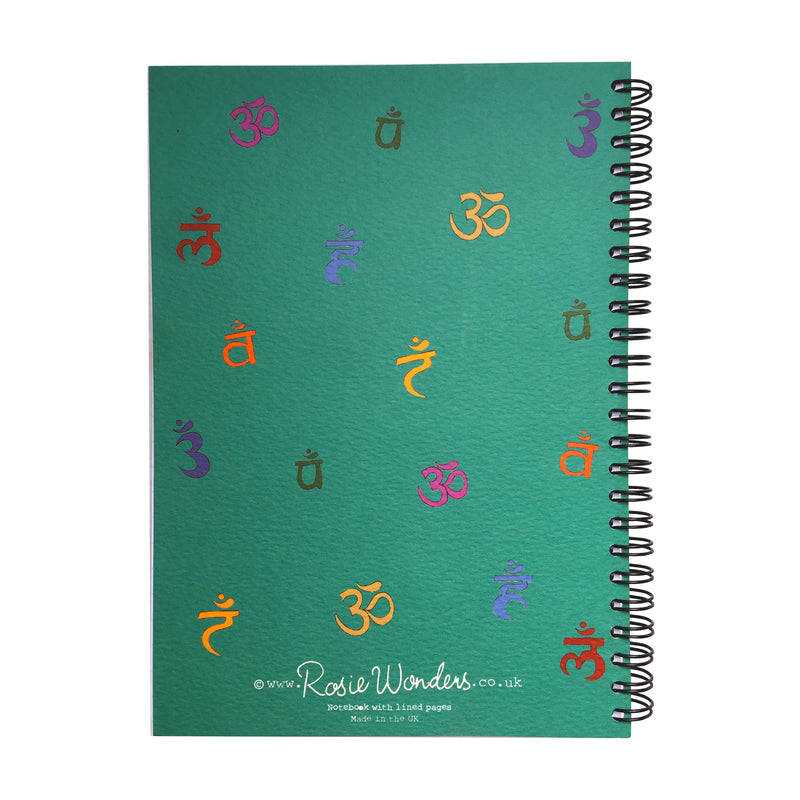 A5 Spiral Notebook - Seven Chakras