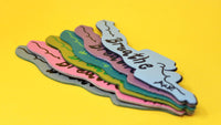 Scuba Diver Bookmark - Pale Blue