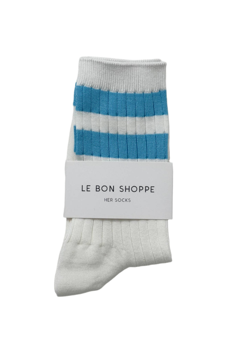 Her Socks - Varsity Blue Stripe