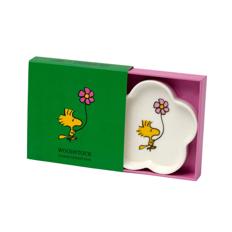 Peanuts Flower Shaped Trinket Dish - Woodstock