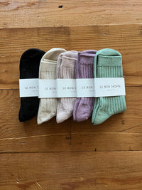 Her Socks - Pine Glitter